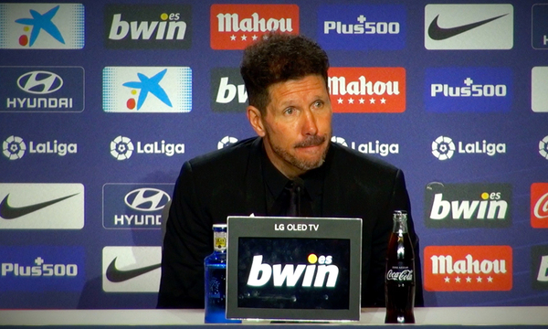 Simeone, Juanfran y Rodrigo analizaron la victoria ante el Levante UD