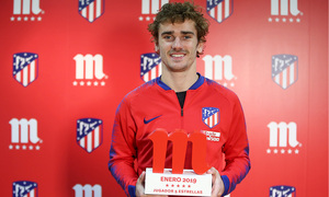 Griezmann, #Jugador5Estrellas del mes de enero