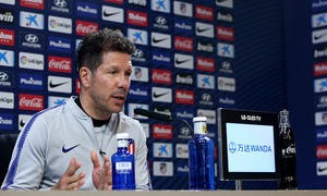 Simeone: “El partido contra el Athletic Club es importante y difícil”