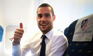 Mario Suárez analiza el partido ante el Austria de Viena