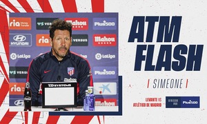 Simeone: “Nos espera un partido difícil y complejo”