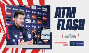 Simeone: “El Alavés es un equipo muy competitivo”
