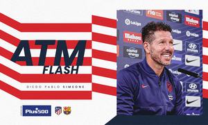 Simeone: “El Barça es un equipo que tiene muy buenos futbolistas”