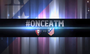 Temporada 2013-14. Once del Atlético de Madrid para visitar a Osasuna
