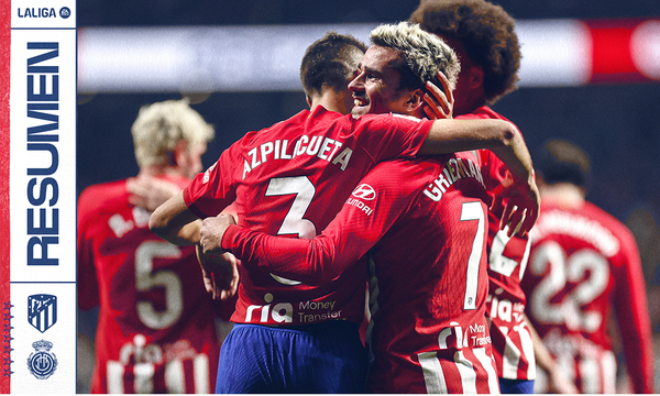 Las mejores acciones del Atlético de Madrid 1-0 Mallorca