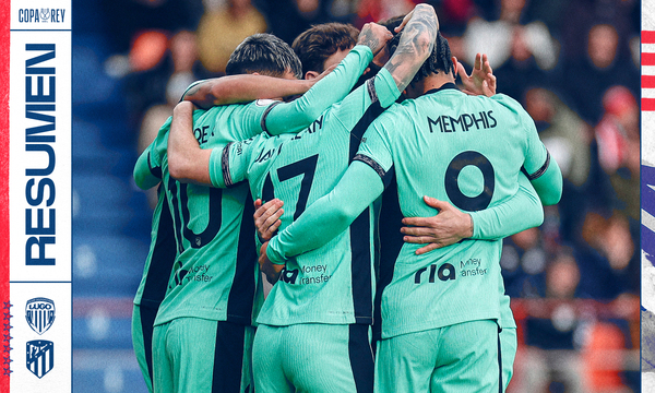 Resumen del CD Lugo 1 - 3 Atlético de Madrid 