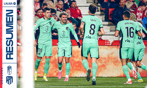 Las mejores acciones del Granada 0-1 Atlético de Madrid