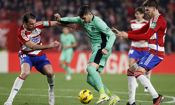 Morata, Witsel y Barrios analizaron las claves del triunfo en Granada