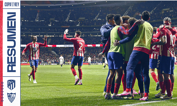 Las mejores acciones del Atlético de Madrid 1-0 Sevilla