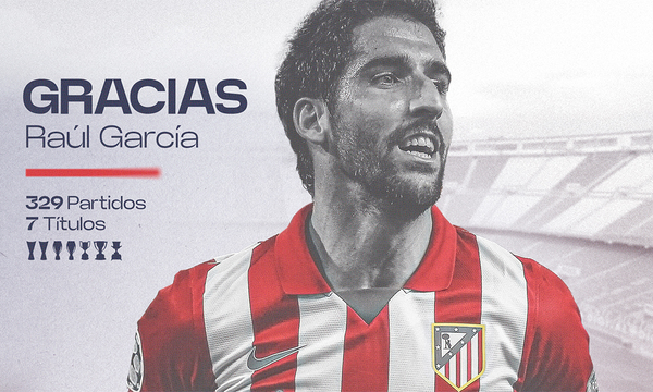 El Cívitas Metropolitano homenajeó a Raúl García