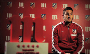 Koke, Jugador Cinco Estrellas del mes de octubre