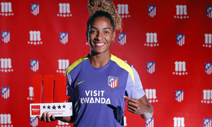 Luany, 'Jugadora Cinco Estrellas' del mes de septiembre