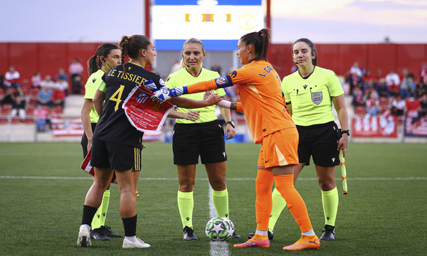 La valoración de Lola Gallardo tras el duelo ante el Manchester United